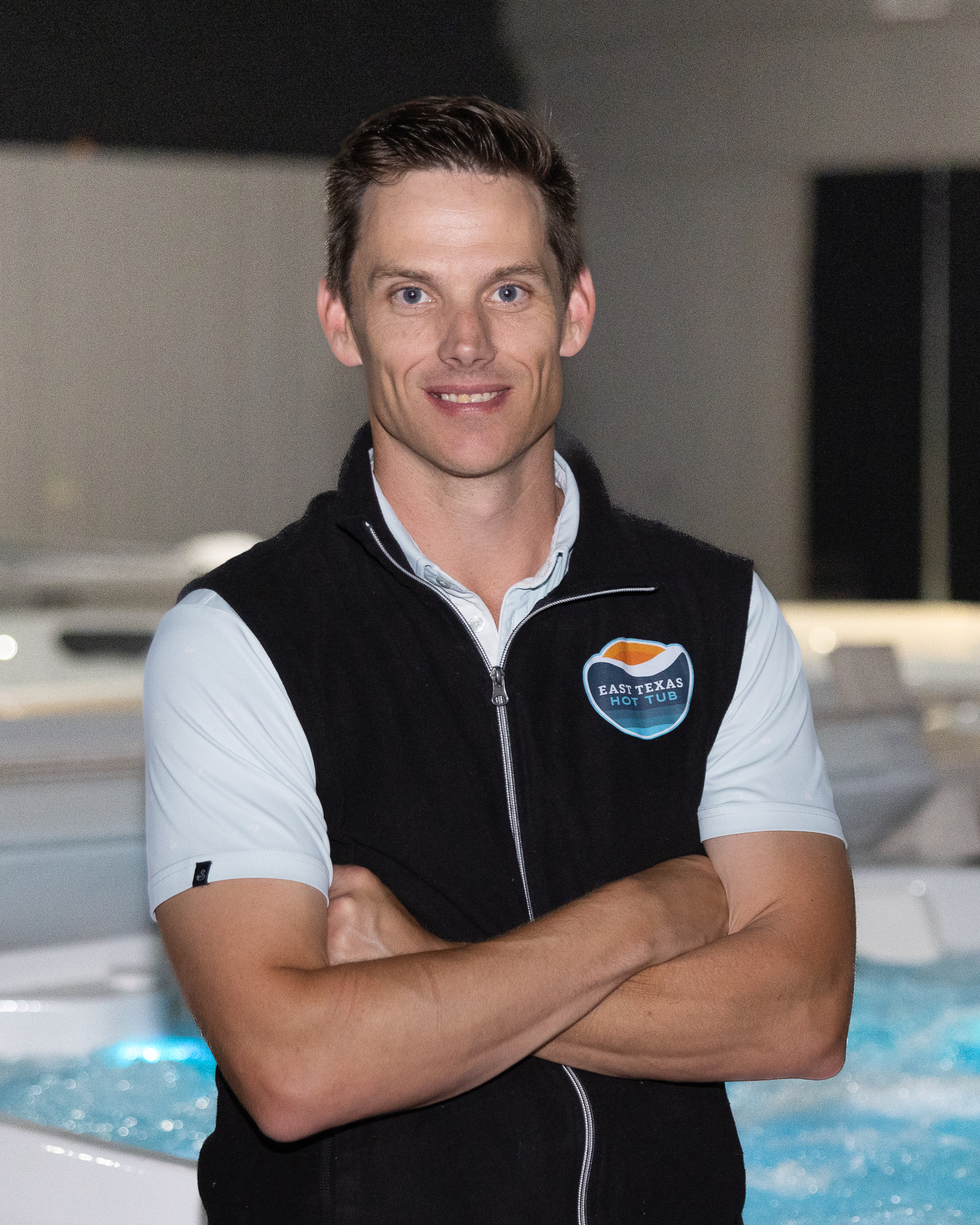 Zach Glaske, owner of East Texas Hot Tub